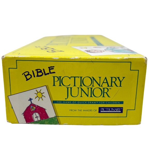 Bible Pictionary Junior Kids Ages 7-11 1989 Complete Christian‎ Drawing Game - Picture 10 of 16